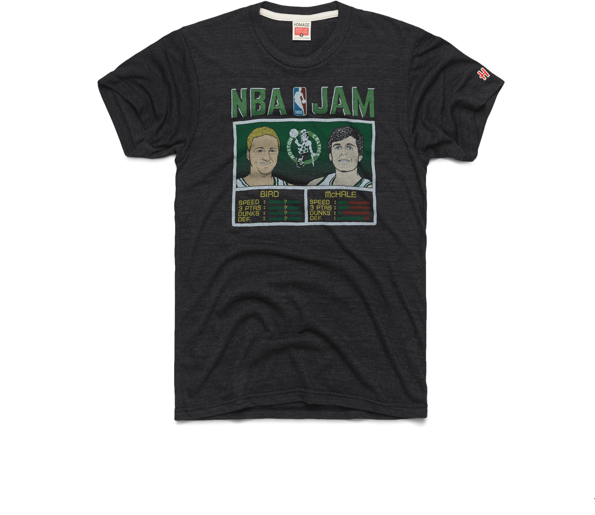 nba jam t shirt celtics