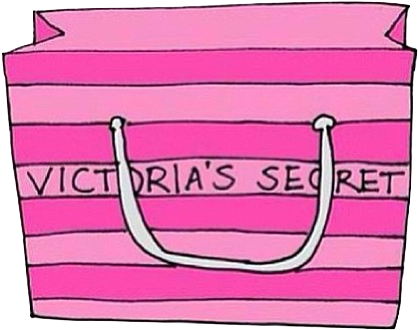 Pink, Victoria's Secret, And Vs Image - Victoria Secret Clipart (446x370), Png Download
