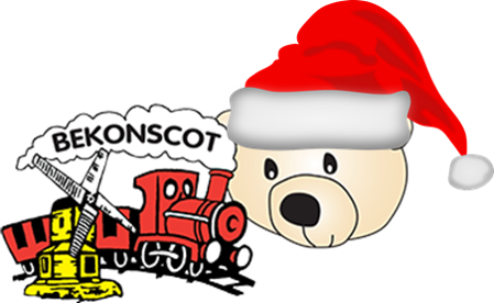 Christmas Logo - Bekonscot (449x276), Png Download