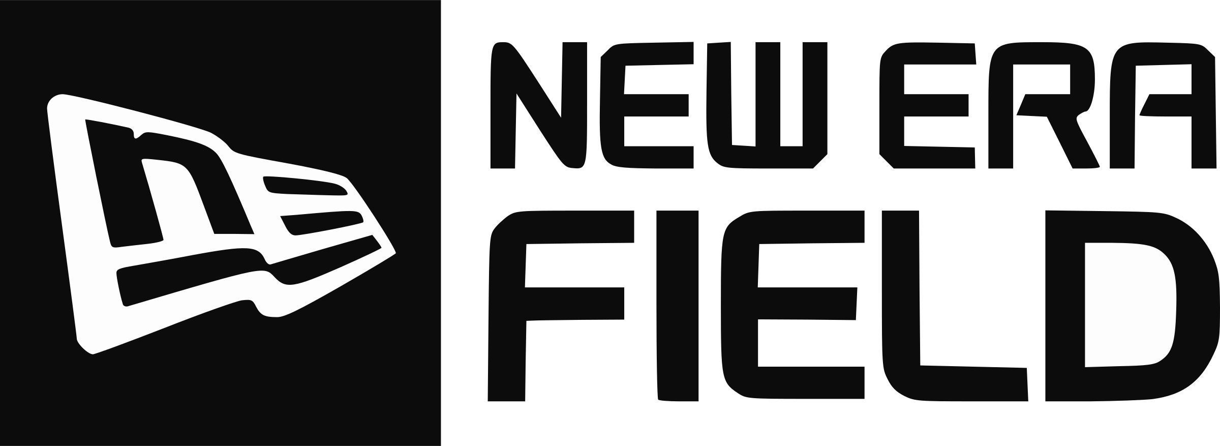 New Era Logo Png - New Era Field Logo (2400x877), Png Download