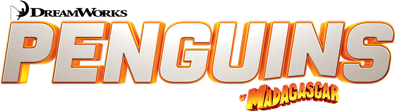 Penguins Of Madagascar Movie Logo (800x238), Png Download