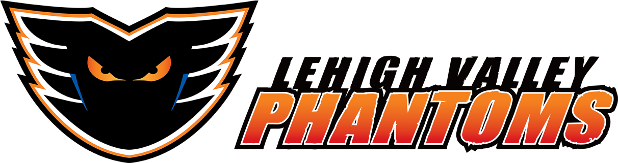 Phantoms Logo - Lehigh Valley Phantoms Logo (1222x320), Png Download