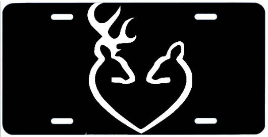 Browning Symbol Heart - Wedding Cake Topper (600x400), Png Download