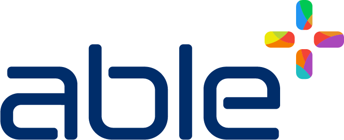 Newera Able Master Logo Rgb (689x282), Png Download