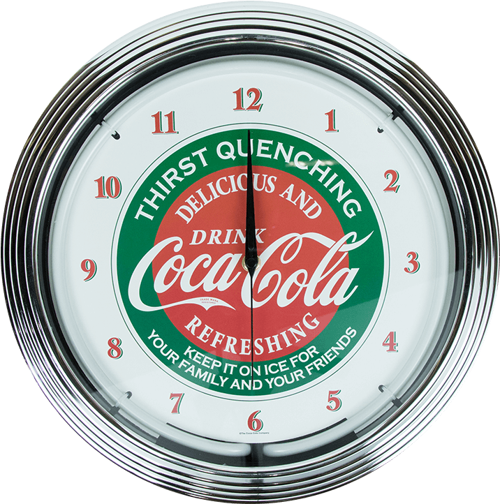 Sticker Coca Cola Retro (1000x1000), Png Download