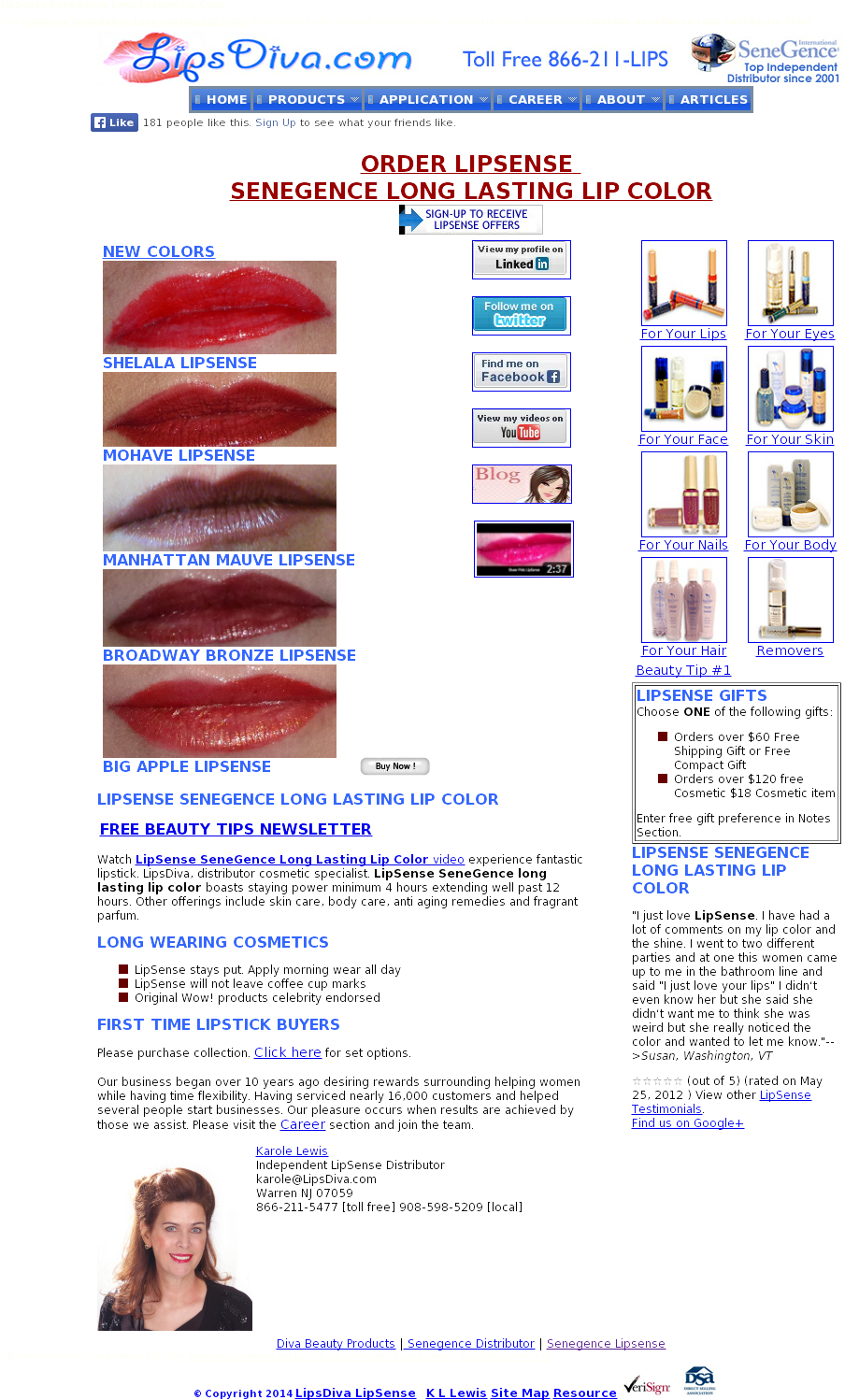 Lipsdiva Lipsense Competitors, Revenue And Employees - Web Page (1024x1518), Png Download