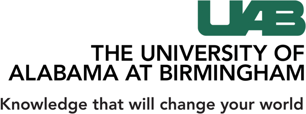 Uab Wordmark Flush Right - University Of Alabama At Birmingham (1024x394), Png Download