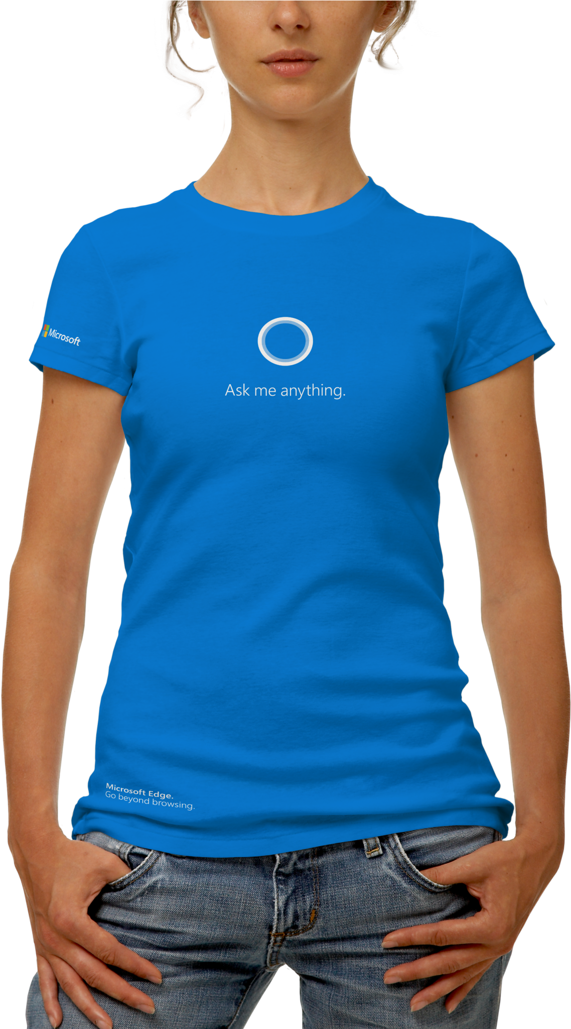 Messaging With A Touch Of Humour - Microsoft Pride T Shirt (1562x2048), Png Download