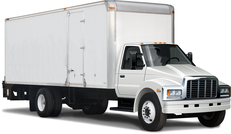 Ford , Freightliner , Gm , Hino , International , Isuzu - Van Body (800x465), Png Download