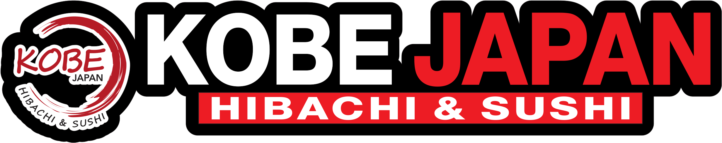 Kobe Japan Hibachi And Sushi (2648x564), Png Download