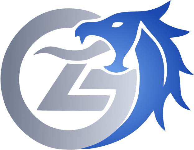 Give You Dragon Logo Intro - Blue Dragon Logo (680x519), Png Download