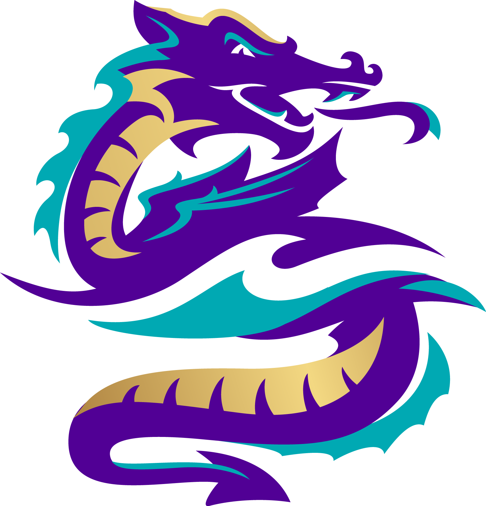Banner Transparent Welcome To Malanda Aquatic Dragons - Purple Dragon Logo Png (1593x1656), Png Download