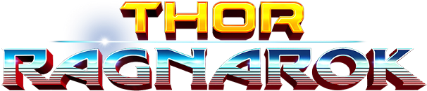 Thorragnarok Logo Thor Freetoedit - Thor 3 Ragnarok Png (619x240), Png Download
