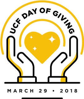 Ucf Day Of Giving - University Of Central Florida (350x350), Png Download