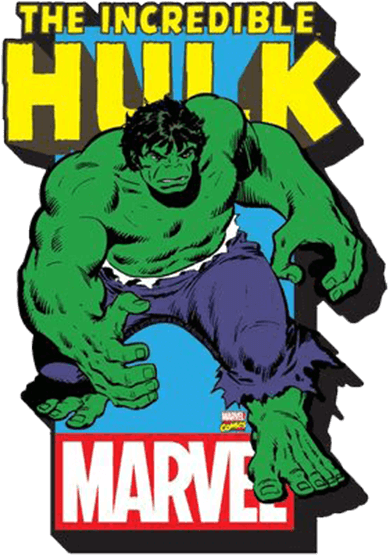 Hulk Logo Magnet - Incredible Hulk Logo Comics (555x555), Png Download