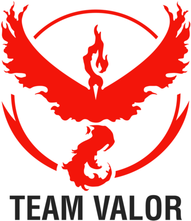 Pokemon Go T Shirts Of Team Valor (500x500), Png Download