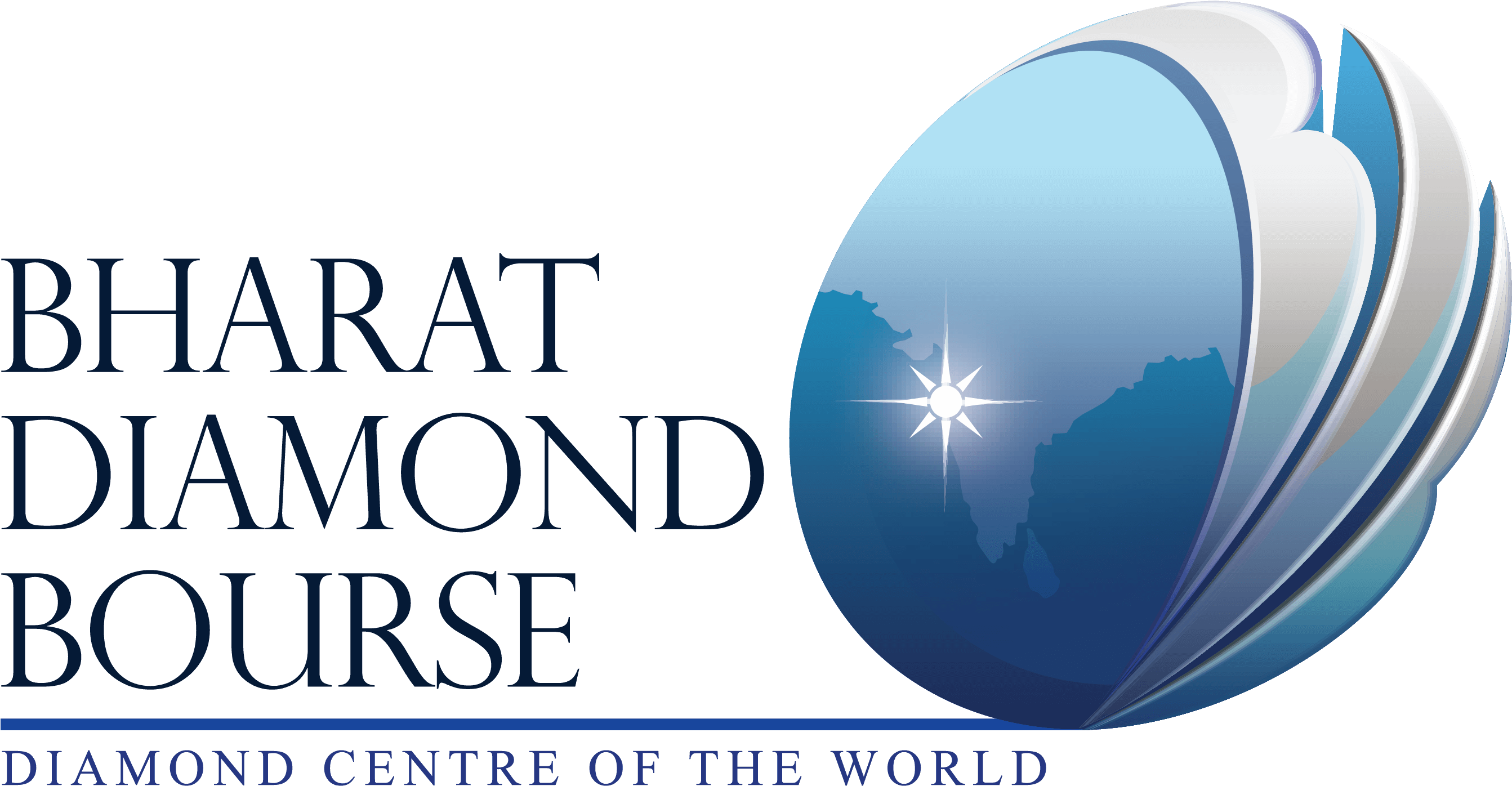 Bdb Logo - Bharat Diamond Bourse Logo (2711x1409), Png Download