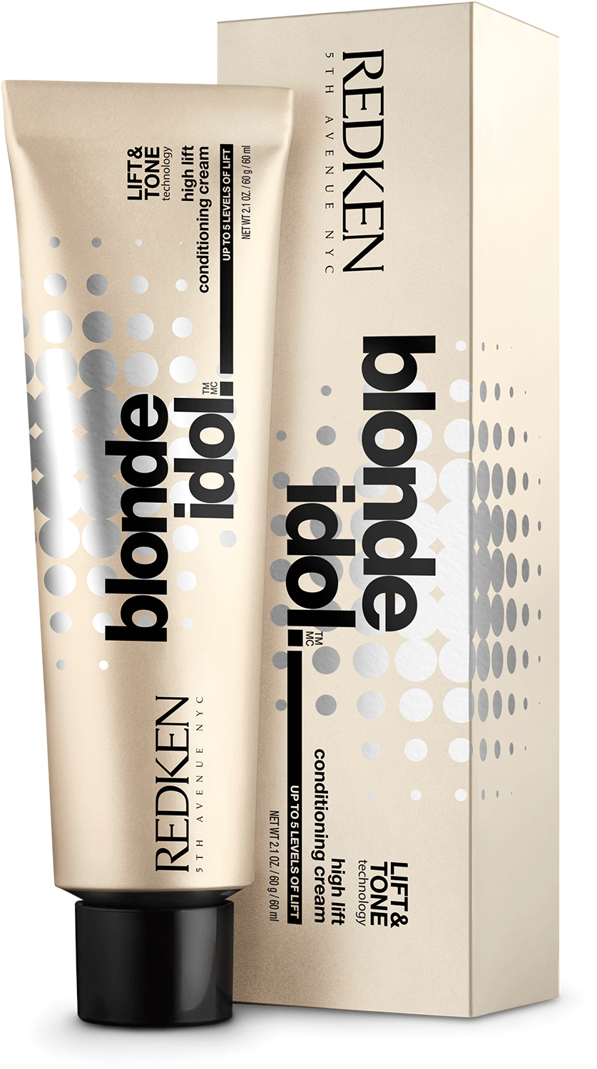 91 Pearl Ash - Redken Blonde Idol High Lift Conditioning Cream 60ml (1600x1600), Png Download