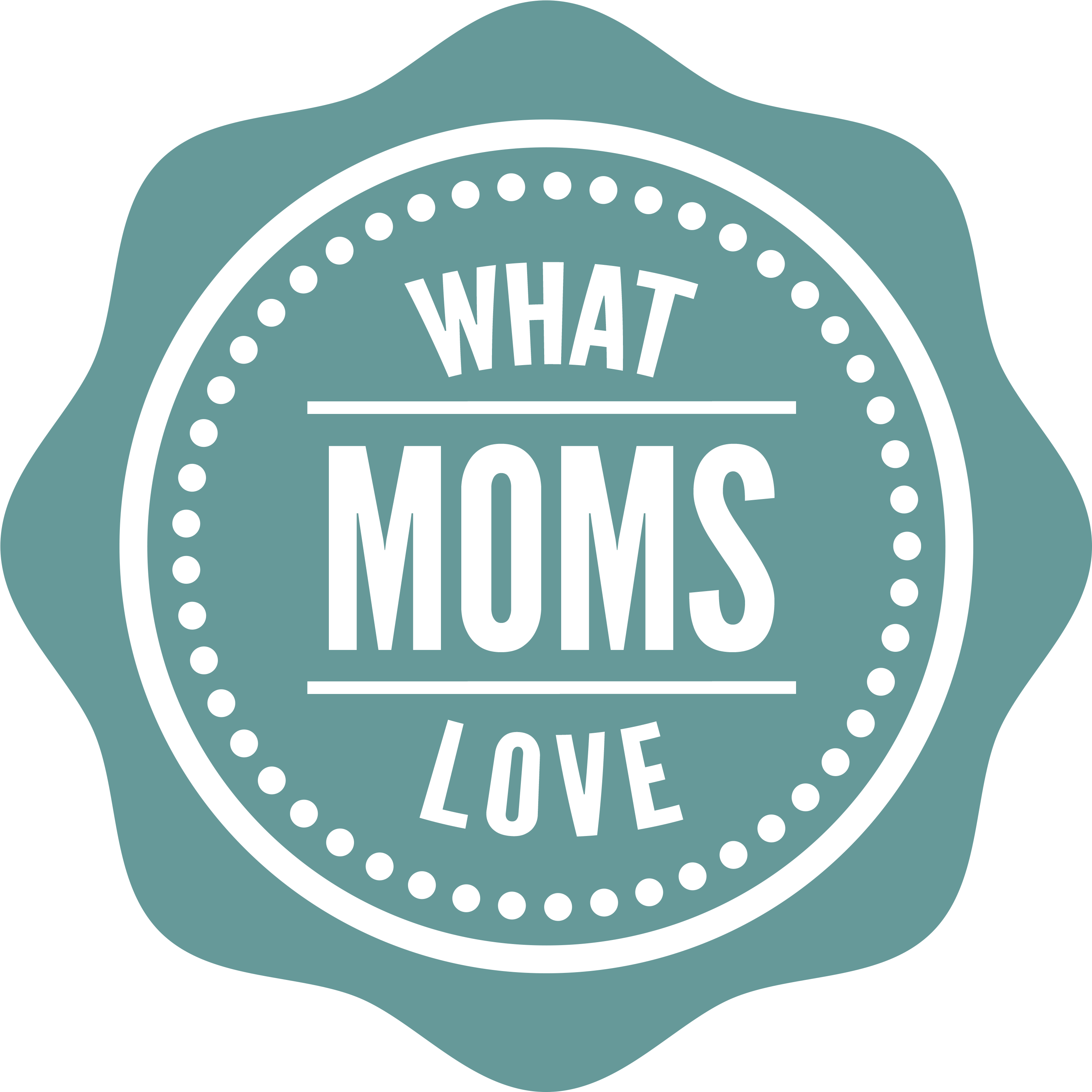 Wmlcurved - Moms Love (3000x3000), Png Download