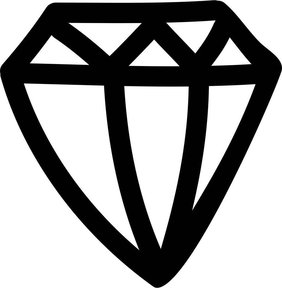 Drawn Diamond Logo - Hand Drawn Diamond Png (400x400), Png Download