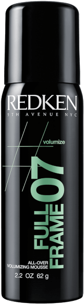 Redken Full Frame 07 All-over Volumizing Mousse 07 - Redken Guts 10 Volume Spray Mousse, 2 Ounce (600x600), Png Download