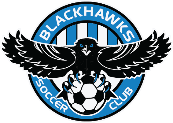 Blackhawks Sc - Elk Grove Blackhawks Soccer Club (566x402), Png Download