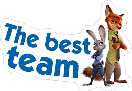 Viber Sticker «zootopia» - Zootopia Shirt Custom Nick And Judy Birthday Shirt (490x317), Png Download