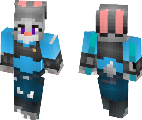 Judy Hopps - Minecraft (584x497), Png Download