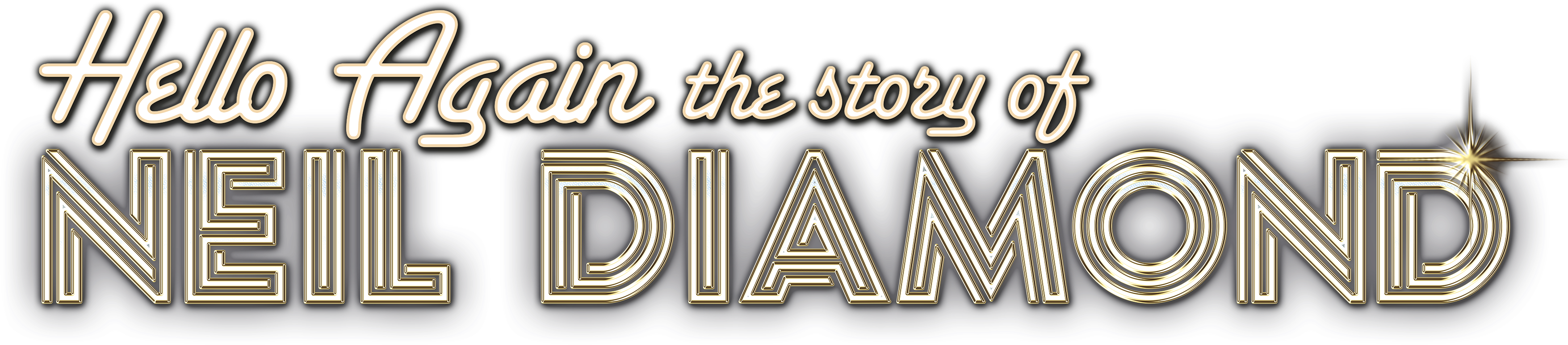 Hello Again Logo - Png Metal Diamond Logo (3600x1100), Png Download