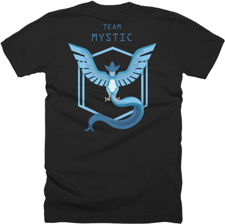 Pokemon Go Team Mystic T-shirt - Gregory Alan Isakov Train (800x800), Png Download