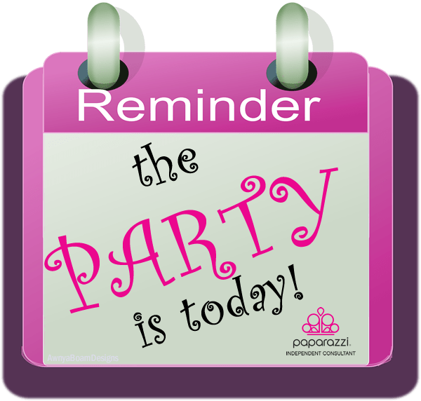 Download - Paparazzi Jewelry Party Today (600x572), Png Download