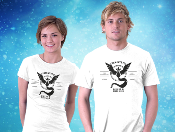 Go Team Mystic - T Shirt (571x432), Png Download