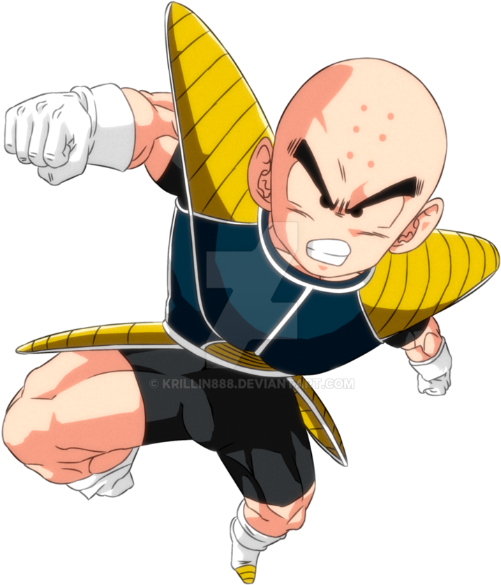 No Caption Provided - Dbz Krillin Frieza Saga (866x923), Png Download