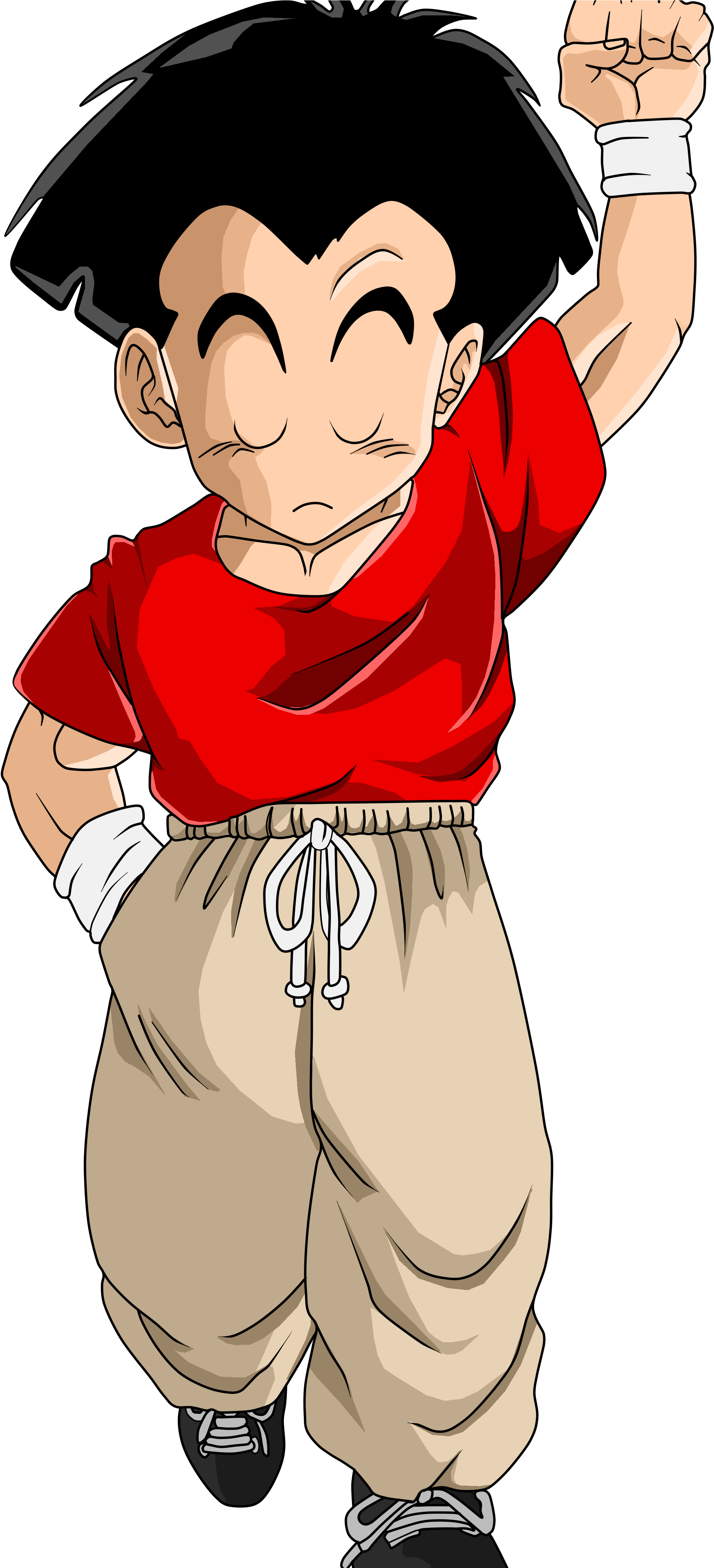 Number 1 Earthling By Zed-creations - Dbz Krillin Render (2500x4375), Png Download