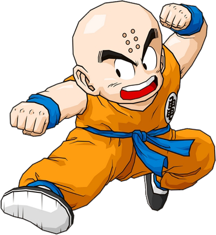 Share This Image - Kid Krillin (430x468), Png Download