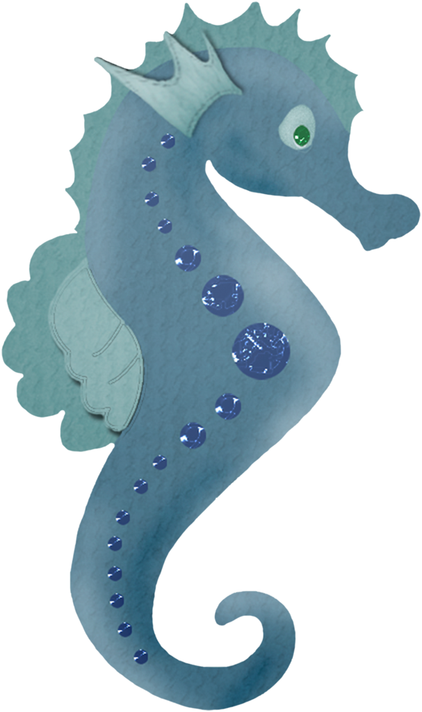 Seahorse * - Clip Art (607x1024), Png Download