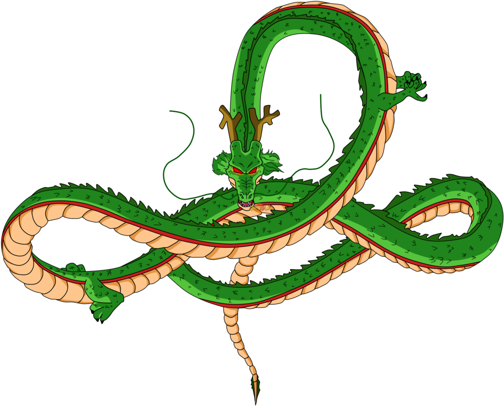 Png Freeuse Stock Goku Vegeta Gohan Dragon Ball Z Transprent - Shenlong Png Hd (1024x832), Png Download