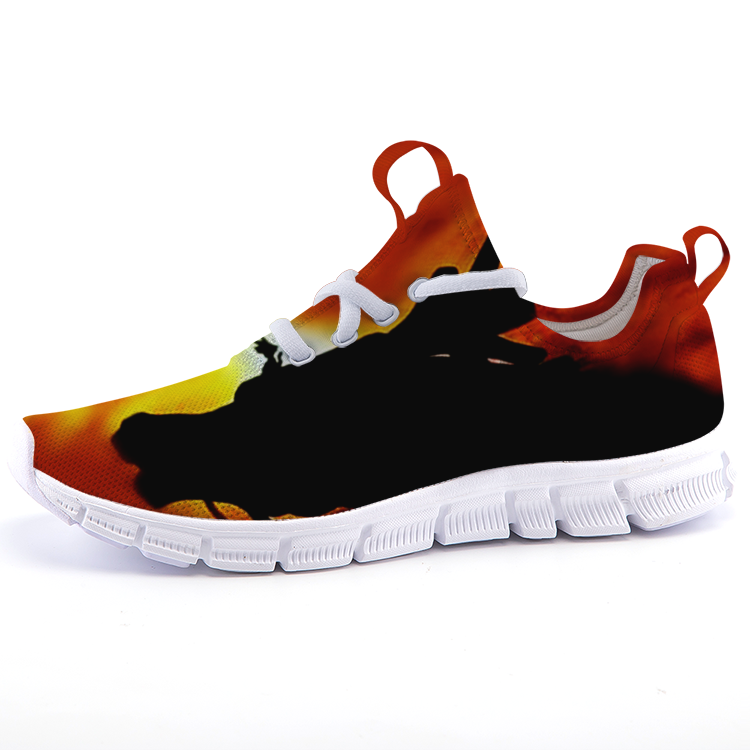 Little Goku And Shenron Lightweight Fashion Sneakers - Goku Black Shoes (750x750), Png Download