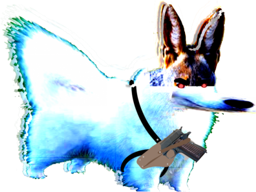 Incredibly High Negative Energy Being - East-european Shepherd (500x395), Png Download