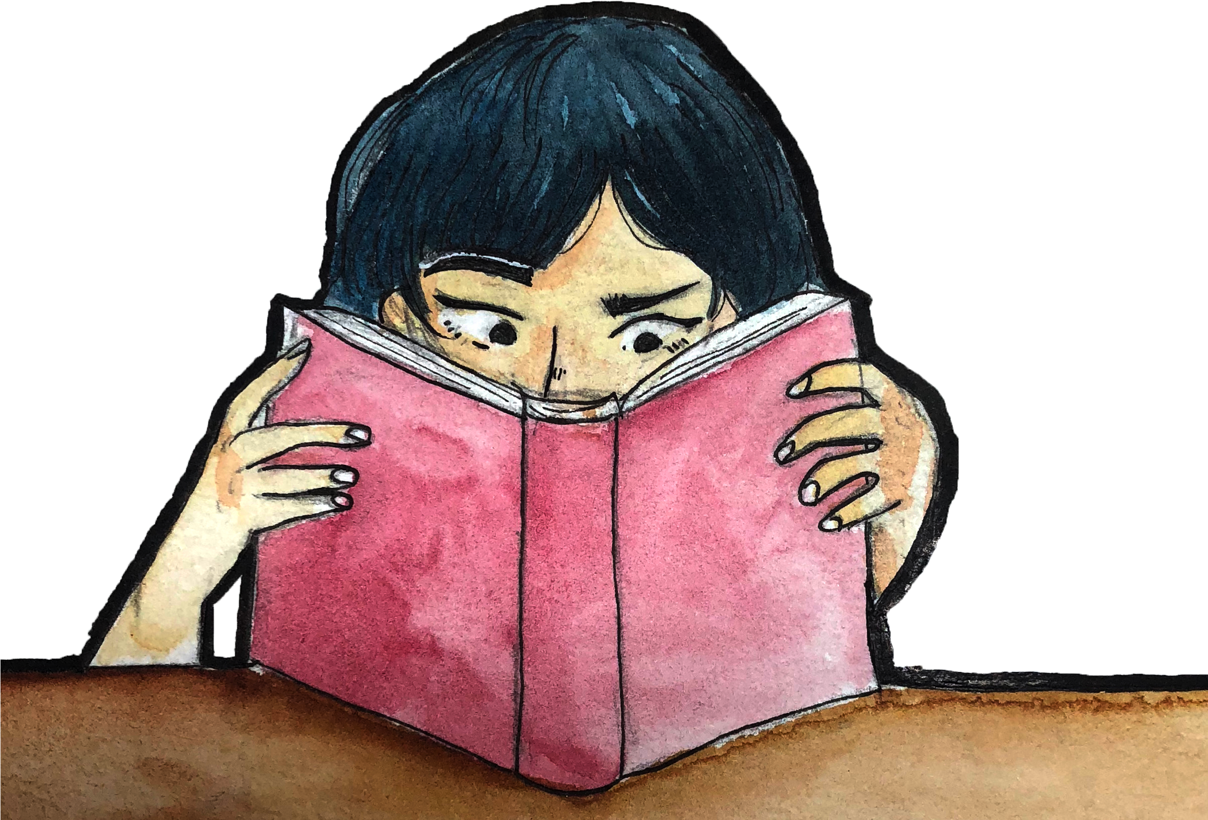 Graphic By Diamond Pham - Sketch (2411x1645), Png Download