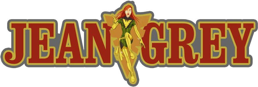 Jean Grey-summers - Cartoon (900x310), Png Download