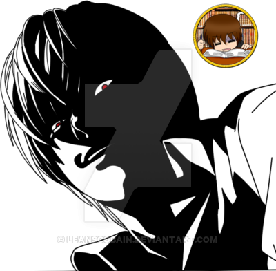 New Note 4 Wallpaper Size Light Yagami Kira Note Fan - Death Note Artwork Kira (400x392), Png Download