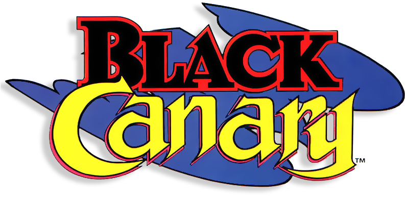 Black Canary Vol 1 Logo - Black Canary Comic Logo (809x412), Png Download