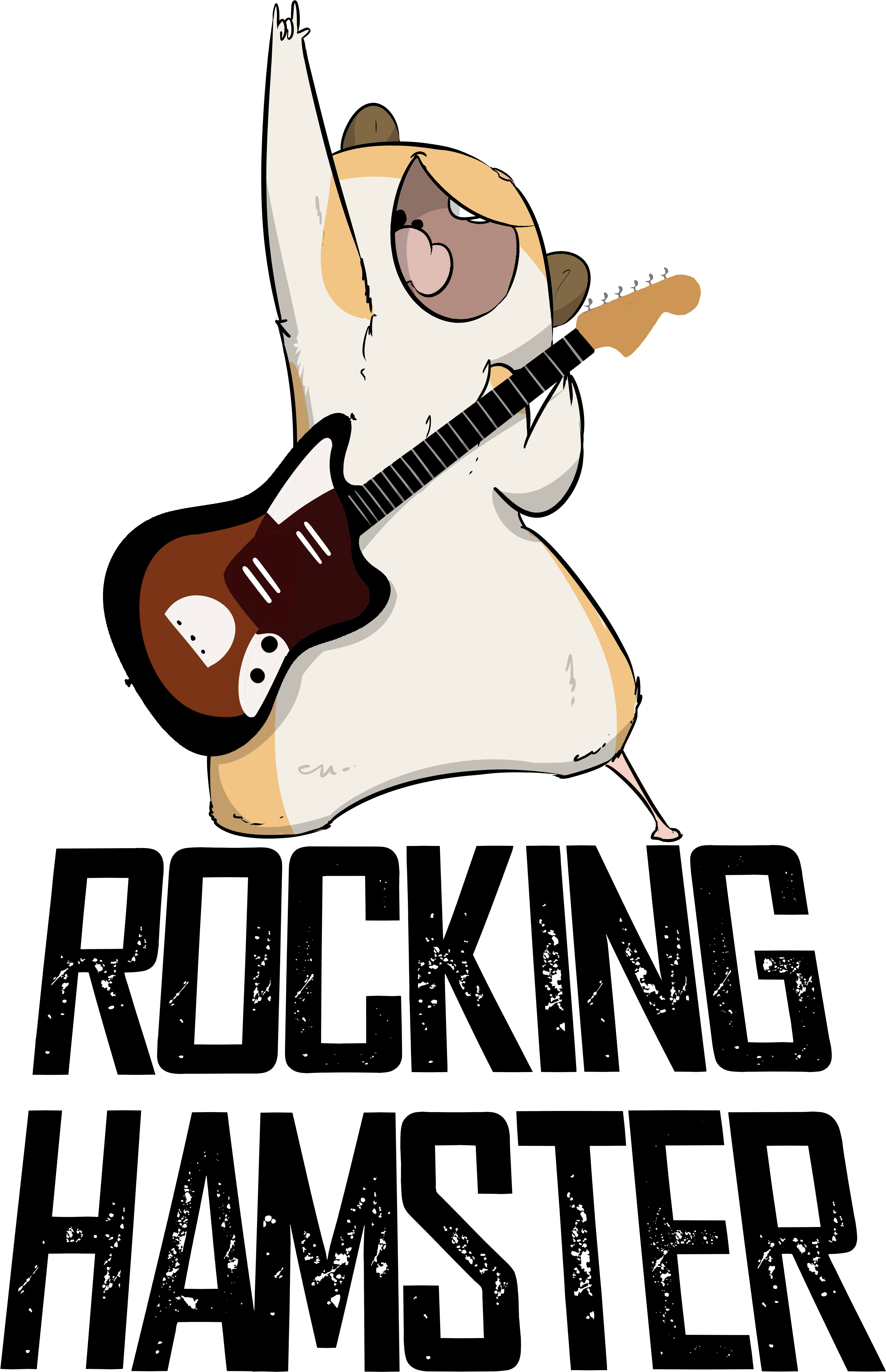 Rockinghamster - Rocking Png (4944x7644), Png Download