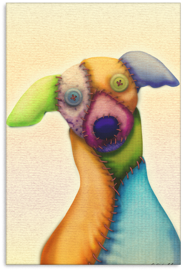 Greyhound Canvas P69 - Greyhound Lines (900x900), Png Download