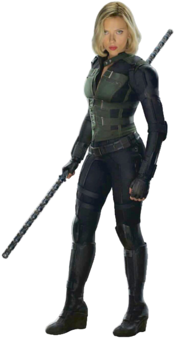 No Caption Provided - Black Widow Infinity War Costume (400x666), Png Download