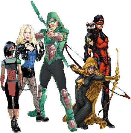 Archers Arrow Black Canary, Dc Comics Characters, Dc - Female Archers Dc Comics (500x486), Png Download