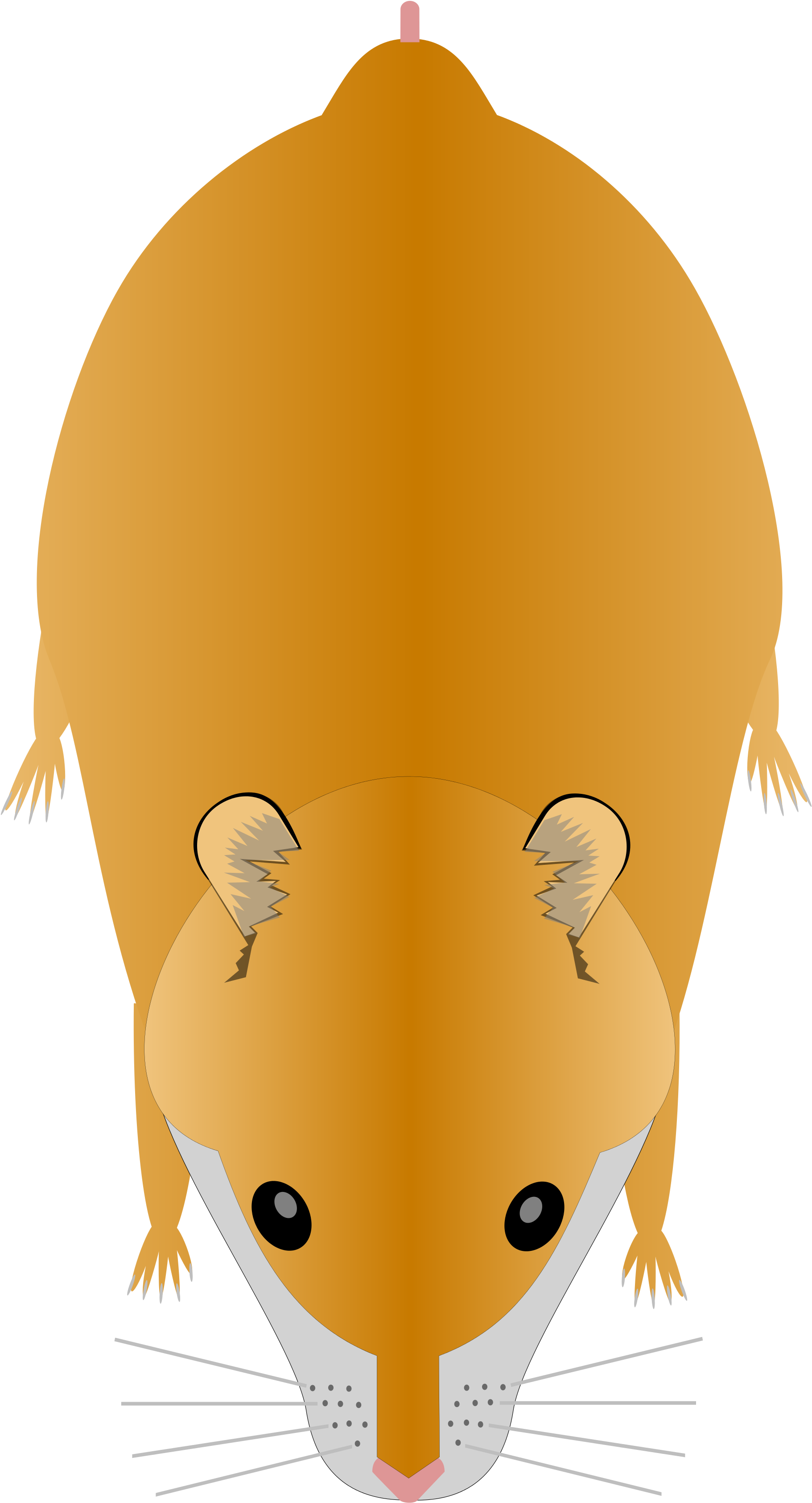 Open - Svg Hamster (2000x3636), Png Download