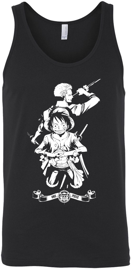 Luffy And Zoro - Sasuke T Shirt (1000x1000), Png Download