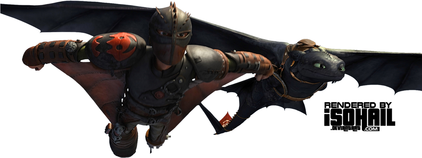 Toothless Png File Download Free - Train Your Dragon 2 (1393x573), Png Download